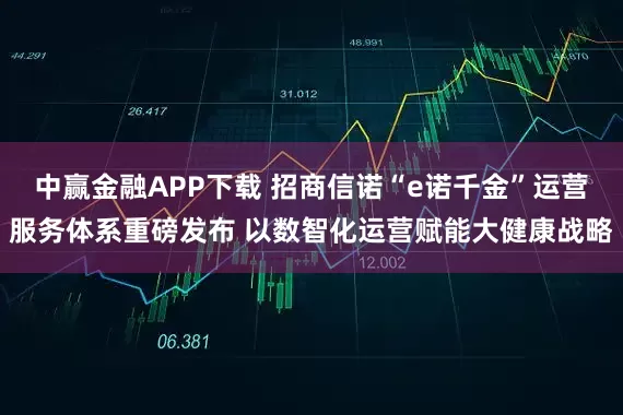 中赢金融APP下载 招商信诺“e诺千金”运营服务体系重磅发布 以数智化运营赋能大健康战略
